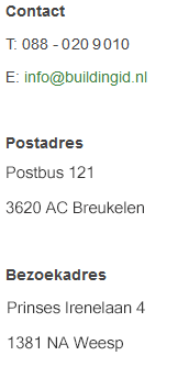BuildingID_Contactgegevens